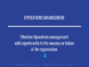 Operations management theories - models -systems