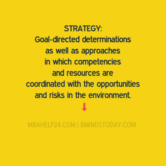 strategic management process - models - theories