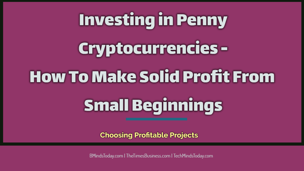 The best steps to make huge profits from cryptocurrency or bitcoin trading and investment Investing in Penny Cryptocurrencies - How To Make Solid Profit From Small Beginnings Investing in Penny Cryptocurrencies &#8211; How To Make Solid Profit From Small Beginnings Investing in Penny Cryptocurrencies How To Make Solid Profit From Small Beginnings