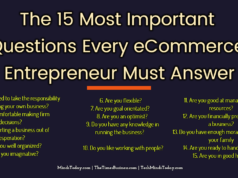 The 15 Most Important Questions Every eCommerce Entrepreneur Must Answer