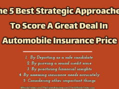The 5 Best Strategic Approaches To Score A Great Deal In Automobile Insurance Price