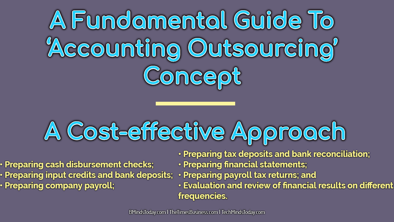 A Fundamental Guide To ‘Accounting Outsourcing’ Concept | A Cost-effective Approach